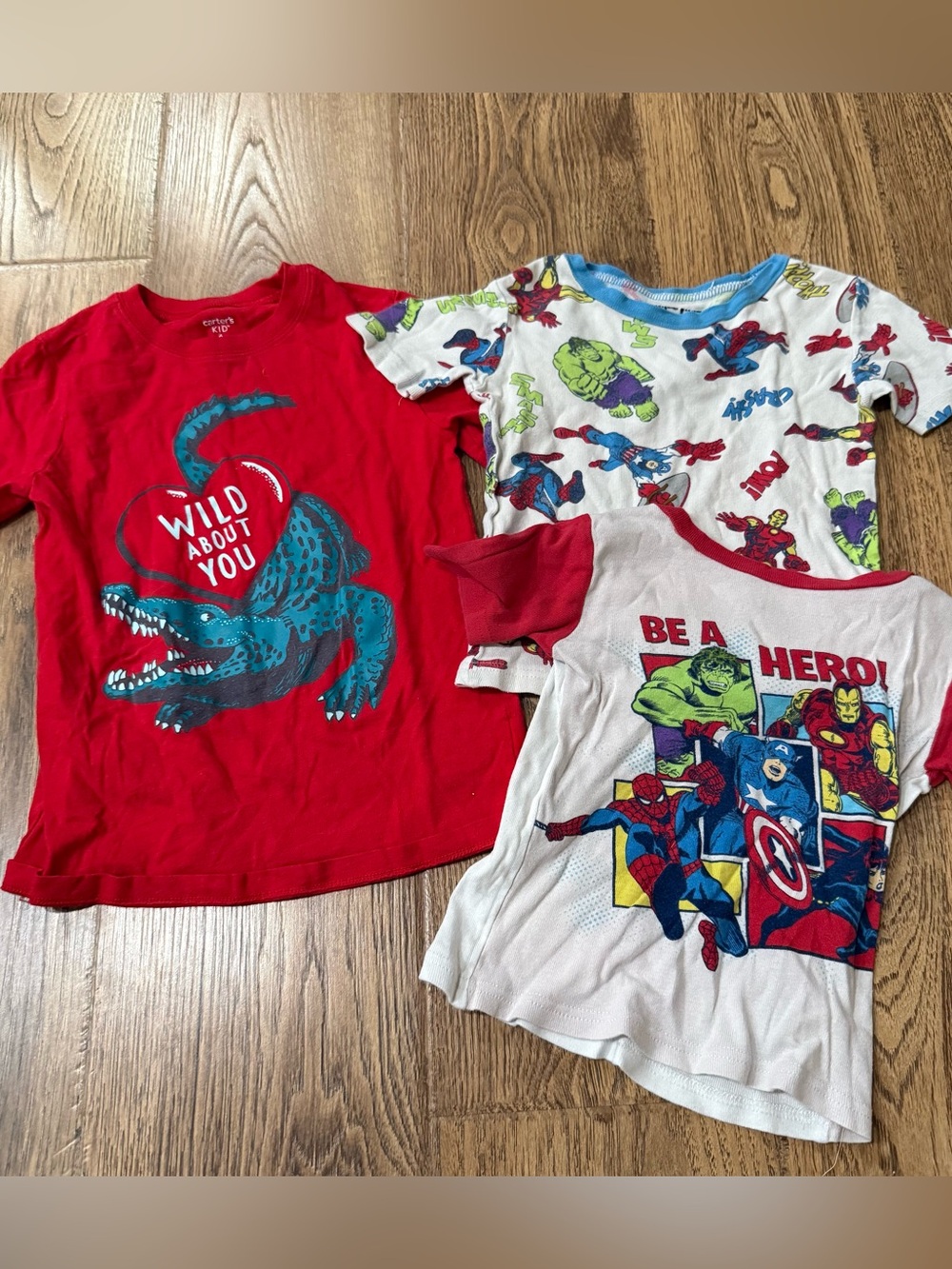 Little Boys Bundle Lot of Shirts Clothes Size 6
